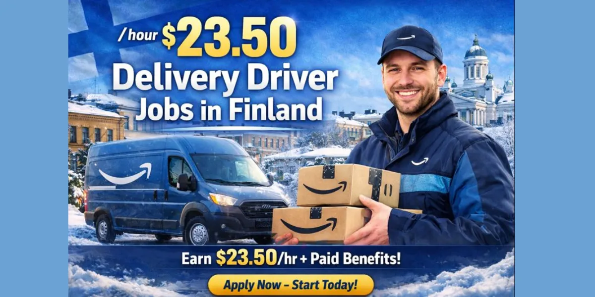 Delivery Driver Job in Finland