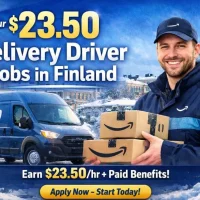 Delivery Driver Job in Finland