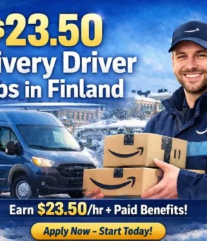 Delivery Driver Job in Finland
