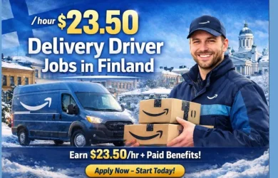 Delivery Driver Job in Finland