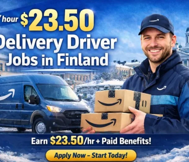 Delivery Driver Job in Finland